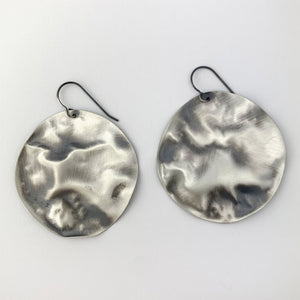 Melted Disc Earrings